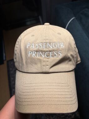 Mûre + Grand Passenger Princess Embroidered Cotton Baseball Cap Adjustable OS